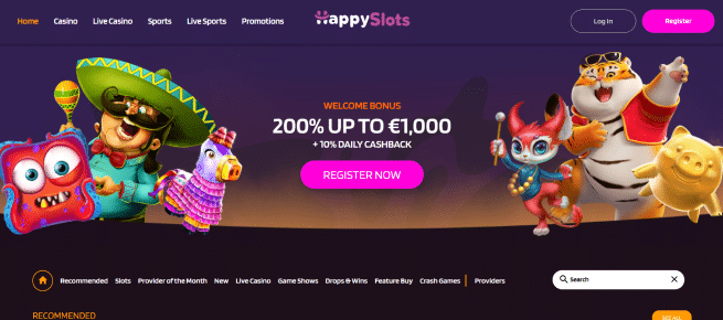 HappySlots casino betrouwbaar